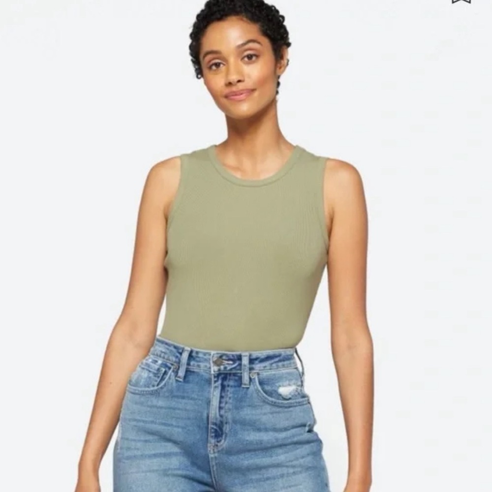 Heatherly Chana Knit Tank Bodysuit